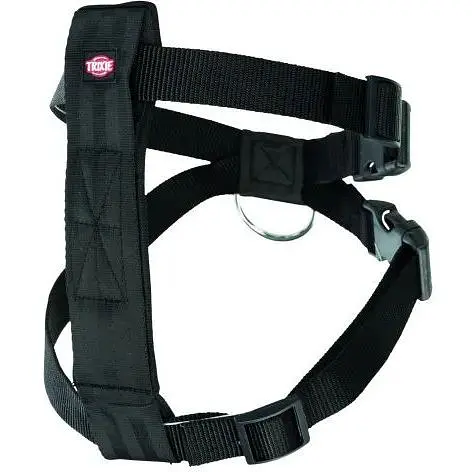 Пояс-шлея безпеки Trixie в автомобіль для собак розмір M 50-70 см на 25 мм чорний - фото 4