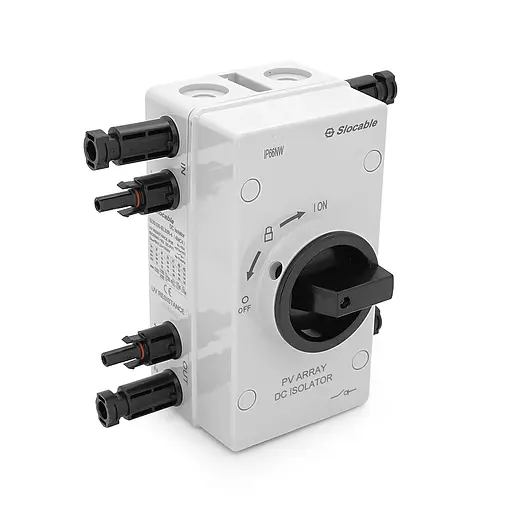 Ручний вимикач DC1000-GL 1000V 20A 1St IP66 Grey - фото 1