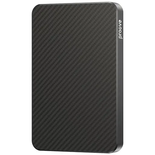 Павербанк Proove Carbon Slim Black 5 000 mAh / 20 Вт (PBCS20010001) - фото 1