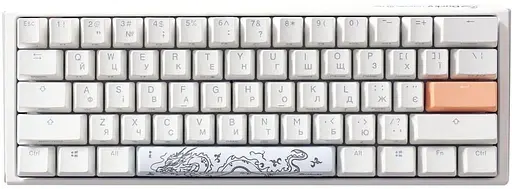 Клавиатура Ducky One 3 Mini Cherry MX Brown RGB White UA (DKON2161ST-BUAPXPWWWSC1) - фото 2