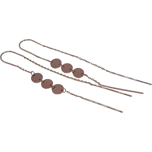 Золоті сережки-протяжки Favoritum. 210233