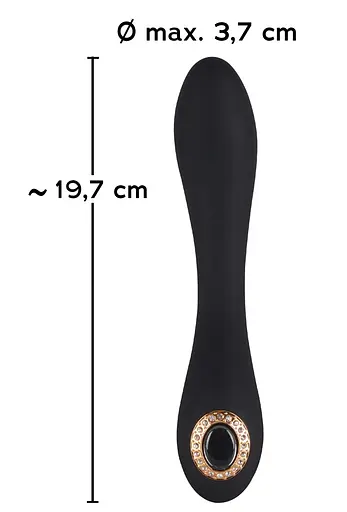 Вібратор для точки G Cleopatra G-Spot 19.7 см чорний - фото 9