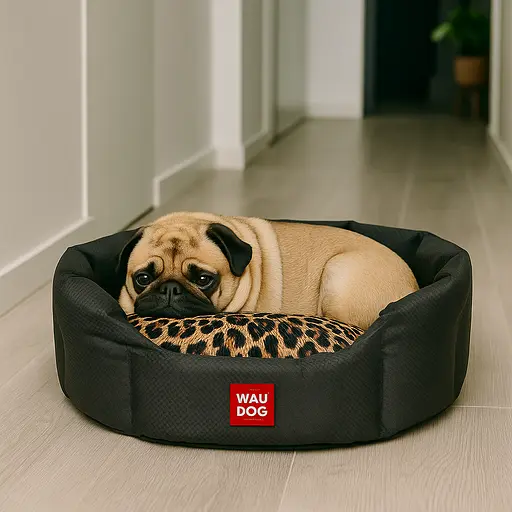 Лежанка для собак Waudog Relax Леопард M 42х52х19 см   - фото 4