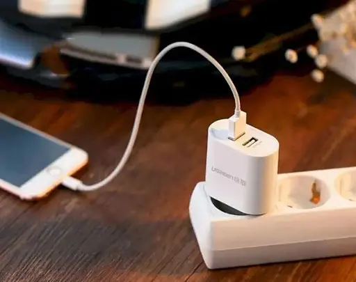 Зарядний пристрій Ugreen CD104 2xUSB 3.4 A Charger білий - фото 4