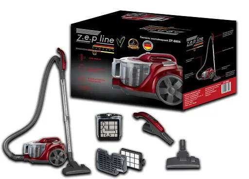 Пылесос контейнерный Zepline ZP-6805 4 л сиреневый - фото 2