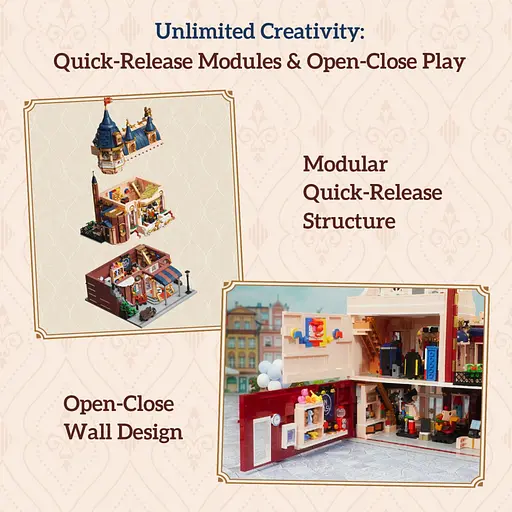 Конструктор Pantasy Магазин іграшок (85031) - фото 4