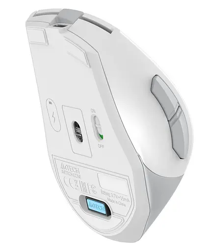 Миша A4Tech Fstyler FG35CS Plus (White) Silent (FG35CS Plus (White)) - фото 9