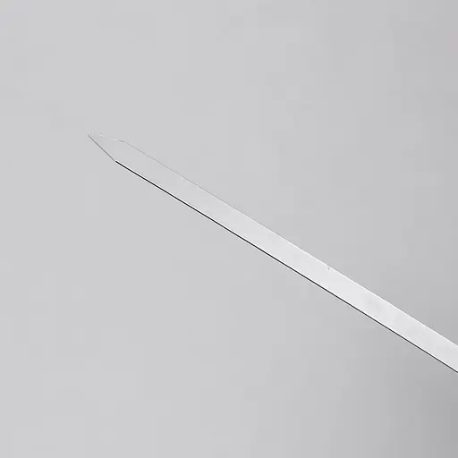 Набір шампурів із нержавіючої сталі Yiwu 6 штук 60х1.2 см для багаття мангала кемпінгу для барбекю шашлику грилювання BQ-18 - фото 4