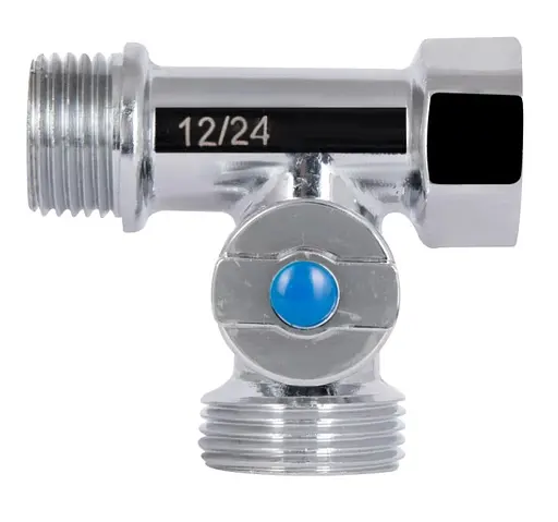 Кран кульовий приладовий Thermo Alliance Standart 1/2"Зх3/4"Зх1/2" В SD186W152015 - фото 3