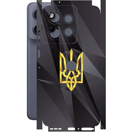 Защитная пленка StatusSKIN для Motorola Edge 50 Neo Корпус Винил Герб 1 - фото 1