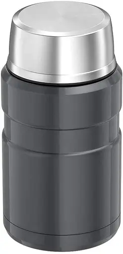Термос пищевой Thermos Stainless King 710 мл Gun Metal с ложкой - фото 5
