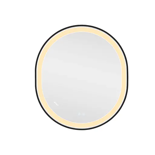 Дзеркало Qtap Gemini 800x700 з LED-підсвічуванням Touch, з антизапотіванням, з димером температури кольору (3000-6500K) Reverse QT2578R8072B - фото 6