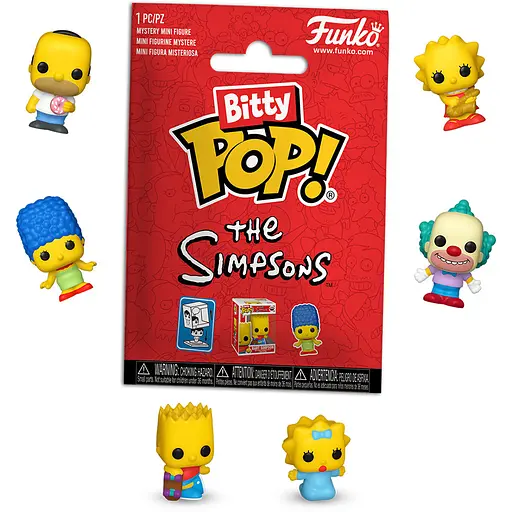Игровая фигурка-сюрприз Funko Bitty Pop! Simpsons (85722) - фото 2