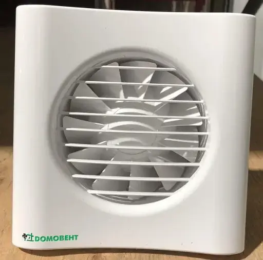 Вытяжной вентилятор Домовент 150 Тишина Л на подшипниках Белого цвета - фото 2