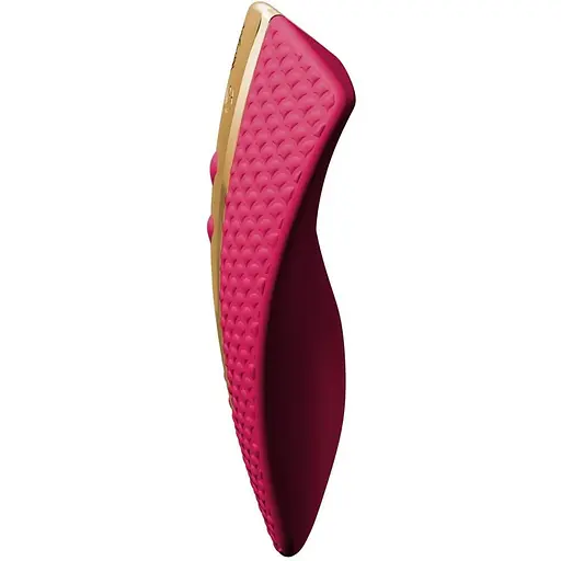 Клиторальный вибратор Shunga Obi Raspberry - фото 3