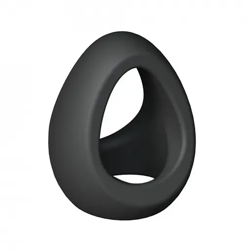 Двойное эрекционное кольцо Love To Love Flux Ring черный - фото 2