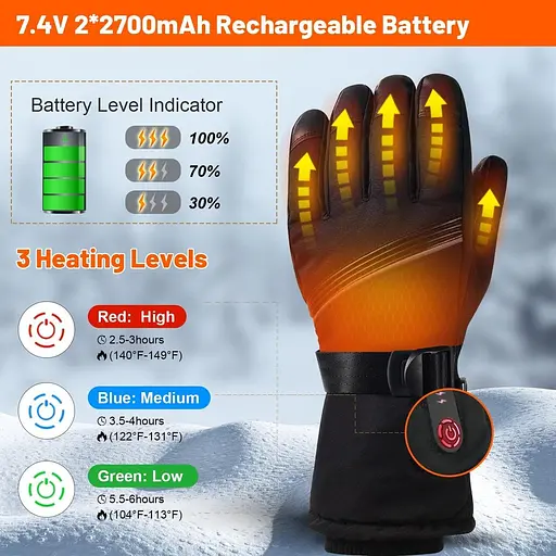 Перчатки с подогревом для мужчин и женщин - фото 3