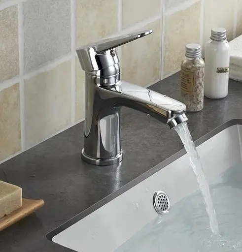 Змішувач для умивальника одноважільний Troya PUD1 A045 хромована латунь 30412 - фото 3