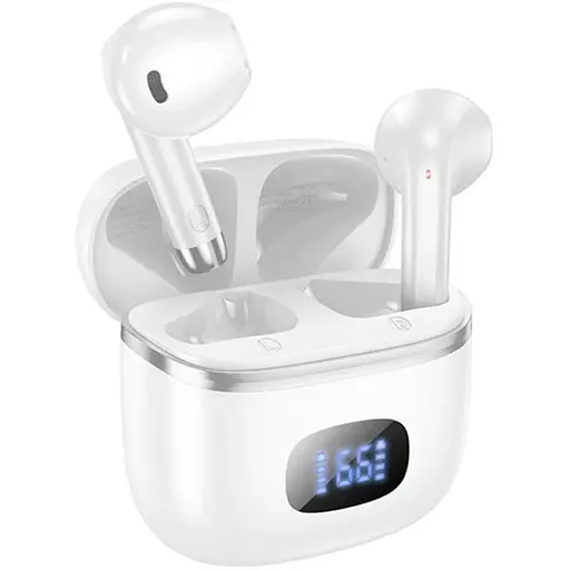 Навушники Hoco EQ-1 Music guide TWS White - фото 1