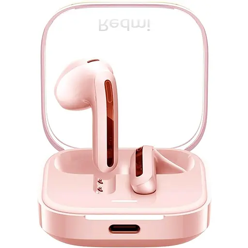 Навушники Xiaomi Redmi Buds 6 Active Transparent Pink (BHR8395GL) (EU)