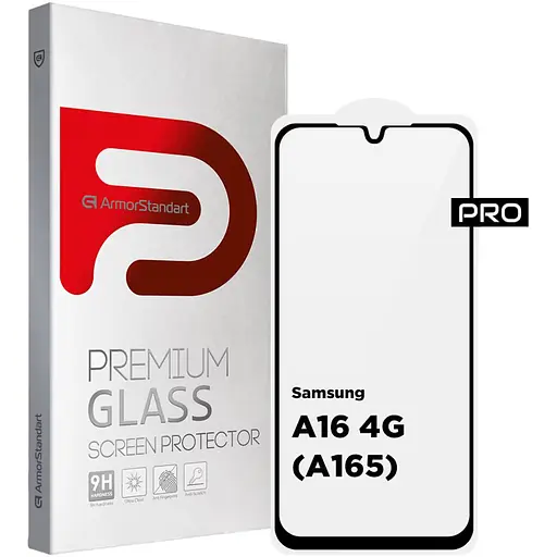 Защитное стекло ArmorStandart Pro Full Glass для Samsung A16 4G Black (ARM80171) [124977]