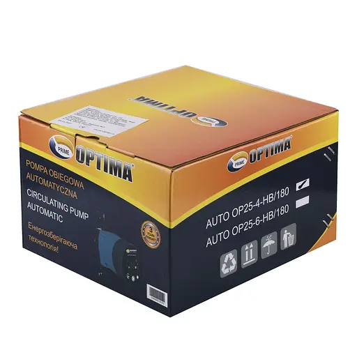 Насос циркуляционный энергосберегающий Optima PRIME OP25-40AUTO 180 мм - фото 5