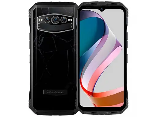 Захищений смартфон DOOGEE V30T 12/256 GB Marble Black - фото 1