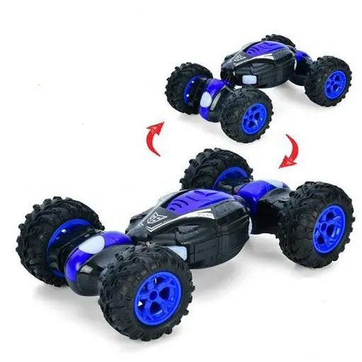 Дитяча машинка яка змінює форму. Синя машинка - перекрут на пульту радіокерування. арт. YL-70 - фото 3