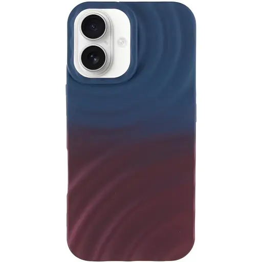 Чехол Epik TPU ColorWave для Apple iPhone 16, 6.1 Navy Blue/Plum - фото 2