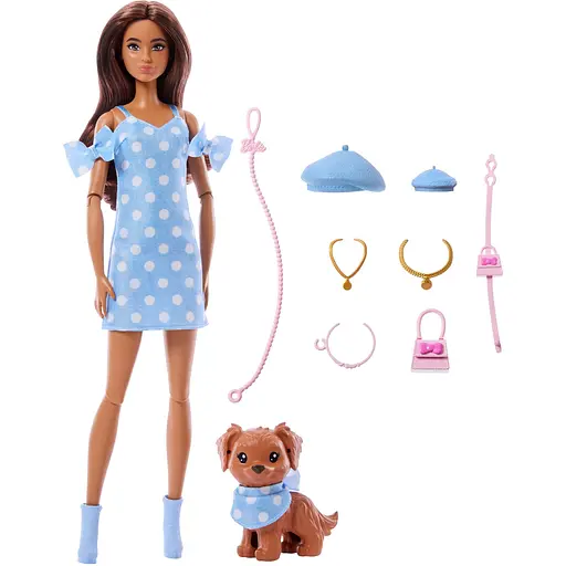 Набір Barbie Парні образи блакитний горошок (JFP38) - фото 2