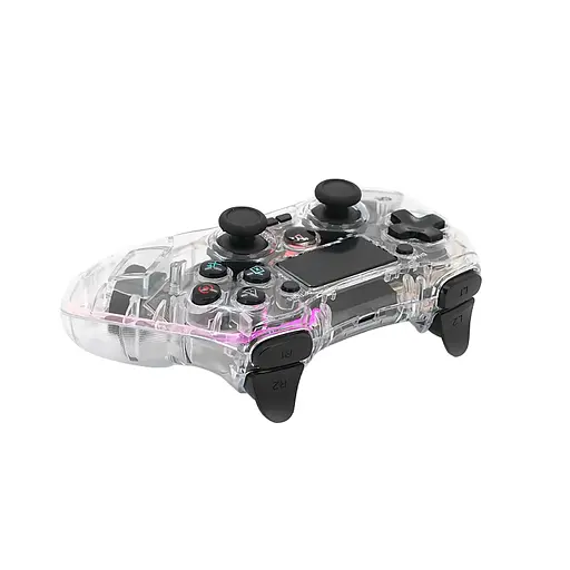 Бездротовий геймпад Brazzers BR-P05 для PS4, PC, iOS та Android прозорий