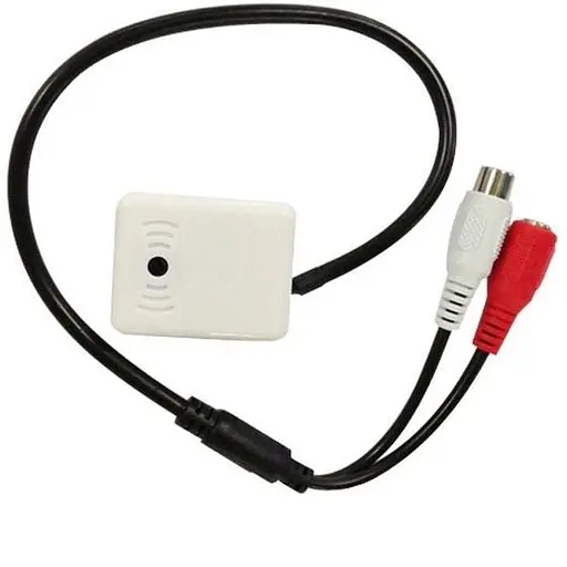 Микрофон для камеры видеонаблюдения для видеорегистратора DVR Kaibon KZ-502C активный