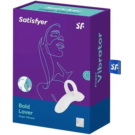 Вібратор на палець Satisfyer Bold Lover White, гнучкий - фото 4