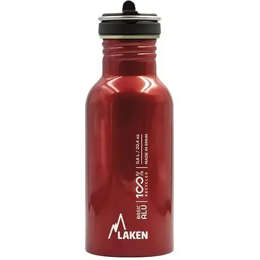 Пляшка для води Laken Basic Alu Bottle 0.6 L Red (1004-BAF60-R)