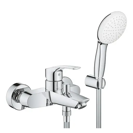 Смеситель для ванны Grohe Eurosmart 25276003 Хром - фото 1