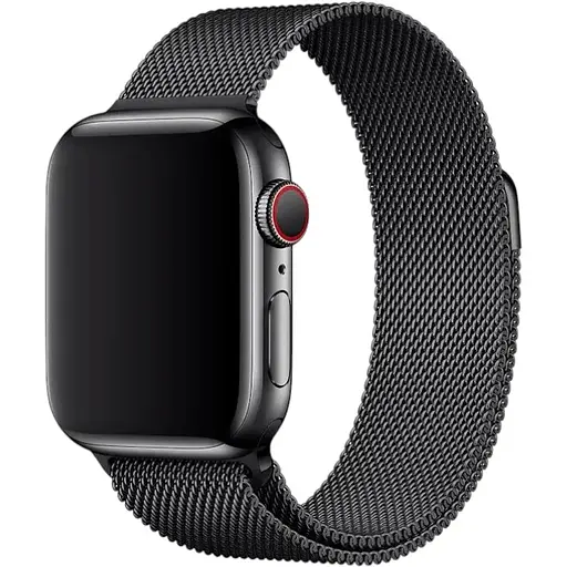 Ремінець DK для Apple Watch 42mm (Series 1 / 2 / 3) Метал Milanese Loop (05527) (black)
