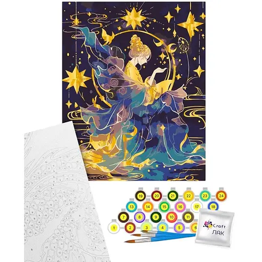 Картина за номерами Art Craft Таємниці зоряного сяйва 40х50 см (10187-AC) - фото 1