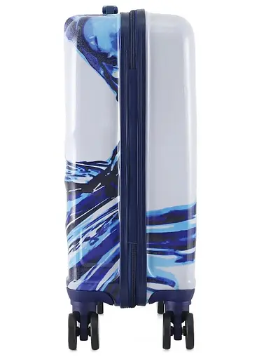 Валіза Semi Line 20" (S) White/Blue Print (T5653-1) (DAS302329) - фото 4