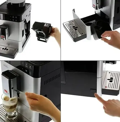 Кавомашина Melitta Caffeo Varianza CSP Stainless Steel (F58/0-100) [65476] - фото 4