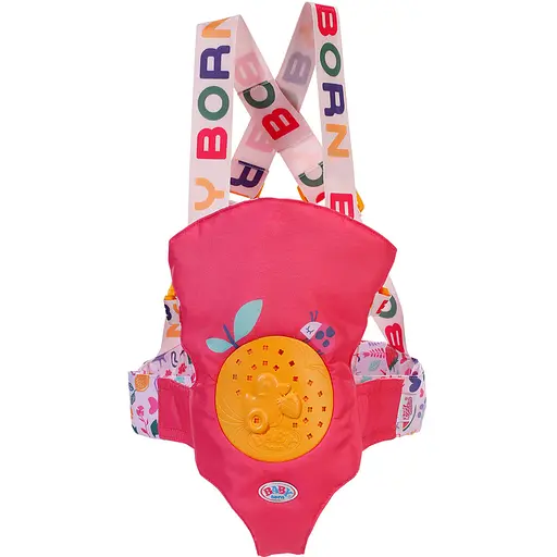 Рюкзак-кенгуру для ляльки Baby Born Pinplay Яскрава прогулянка (837603)