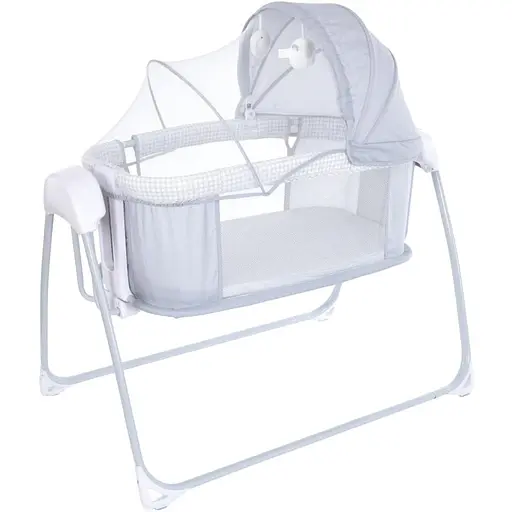 Кроватка-люлька приставная 8902KL с москитной сеткой