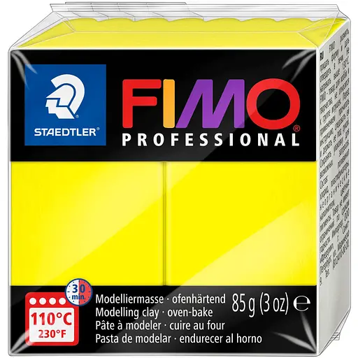 Пластика для біжутерії Professional Лимонна 85г Fimo