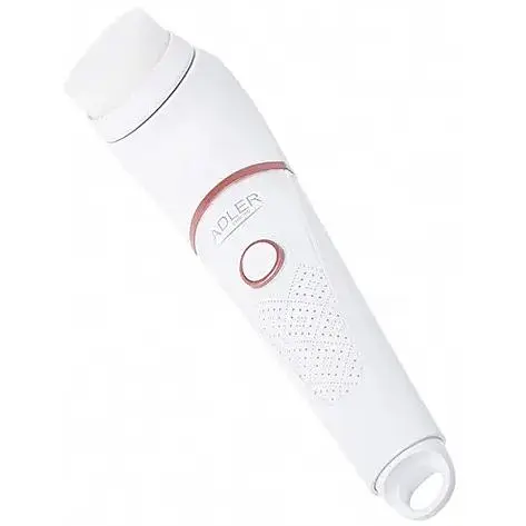 Масажна щітка для очищення обличчя Adler AD 2178, 3 насадки - фото 4