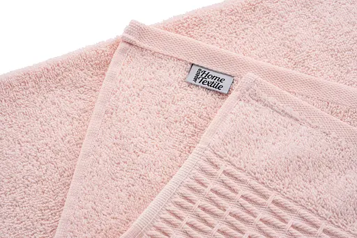 Набор полотенец махровых Ardesto Lotus 50х90 см 70х140 см 2 шт. 100% хлопок пудровый (ART2357PW)  - фото 6