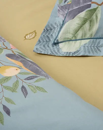 Комплект постільної білизни Євро Elle 200х230 см Floret Olive SOHO pbe0050891 - фото 2