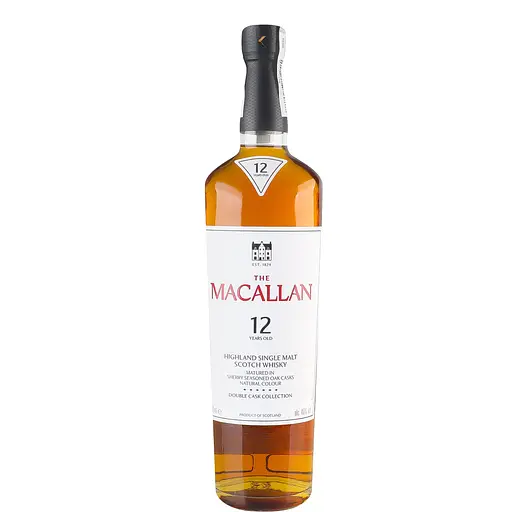Виски The Macallan Double Cask 12 yo Single Malt Scotch Whisky 40% 0.7 л в подарочной упаковке - фото 3