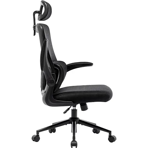 Офісне крісло GT Racer X-5728, чорне (X-5728 Black) - фото 3