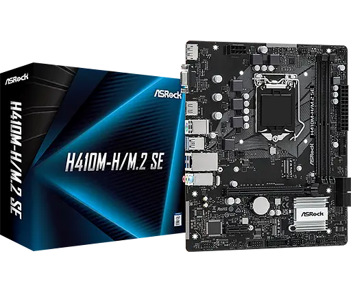 Материнская плата ASRock H410M-H/M.2 SE LGA 1200 (H410M-H/M.2 SE)
