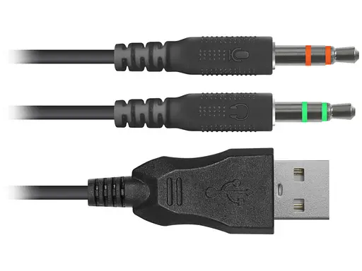 Ігрові навушники Defender Dexter RGB 2.2м (Чорний) - фото 9