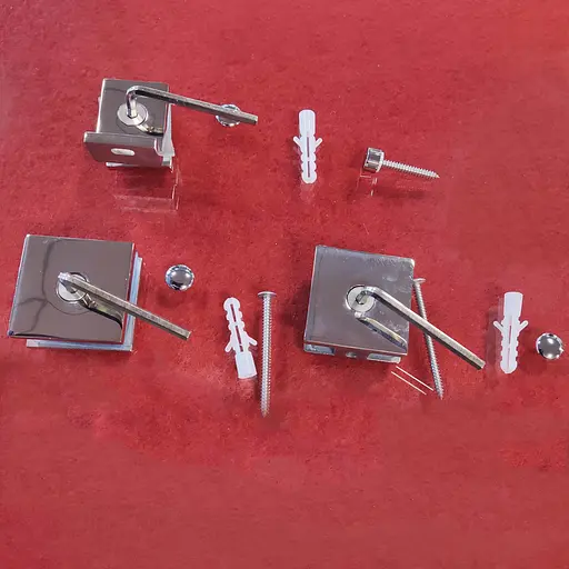 Бічна стінка для кабіни Koer SR SW04-80x200-TR-01 прозоре скло Easy Clean 10 мм, хром KR5389, прозоре, хром - фото 8